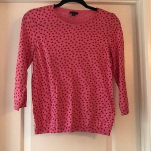 Ann Taylor Polka Dot Sweater